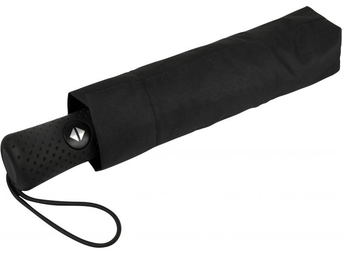 Impliva Travellight opvouwbare paraplu mini black 012331-Zwart