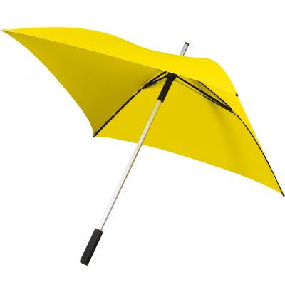 All Square® - Vierkante paraplu - Handopening - Windproof - Ø 98 cm - Geel