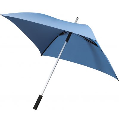 All Square® - Vierkante paraplu - Handopening - Windproof - Ø 98 cm - Licht blauw