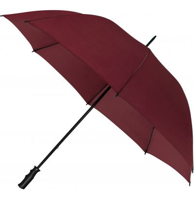 IMPLIVA - Golfparaplu - Handopening - Windproof - Ø 125 cm - Bordeaux rood