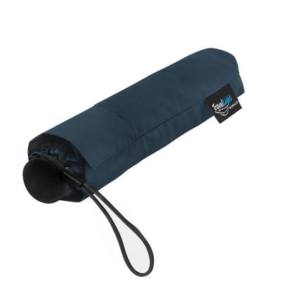 miniMAX® - Extreem lichte opvouwbare reisparaplu - Handopening - Windproof - Ø 90 cm - Blauw