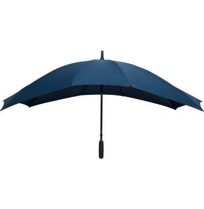 Falcone® - Duo paraplu - Handopening - Windproof - Ø 148 cm - Marine blauw