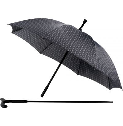 Falcone® - Wandelstok paraplu - Handopening - Windproof - Ø 102cm - Dessin