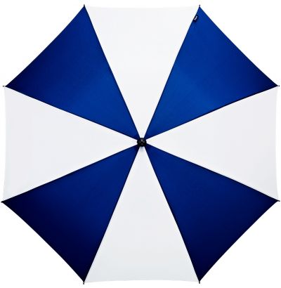 Falcone® - Golfparaplu - Automaat - Windproof - Ø 120 cm - Kobalt blauw / Wit