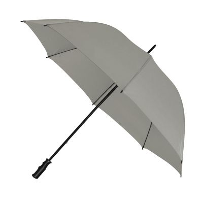 IMPLIVA - Golfparaplu - Handopening - Windproof - Ø 125 cm - Licht grijs