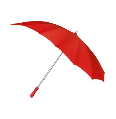 Falcone® - Hartvormige paraplu registered design® - Handopening - Windproof - Ø 110 cm - Rood