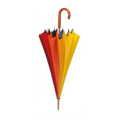 Falcone® - Regenboog paraplu - Handopening - Ø 110 cm - Multi kleur