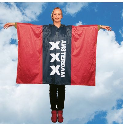 Falconetti® - Poncho - Uniseks - Ø 125 cm - Dessin