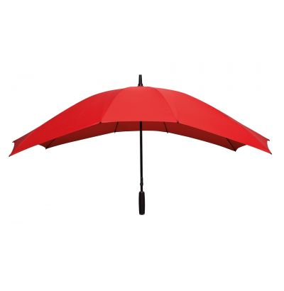 Falcone® - Duo paraplu - Handopening - Windproof - Ø 148 cm - Rood