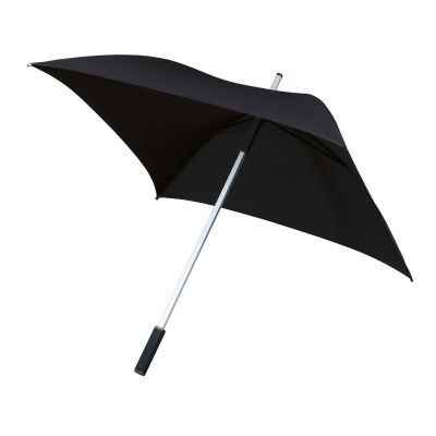 FALCONE® - Vierkante paraplu - Handopening - Windproof - Ø 130 cm - Zwart