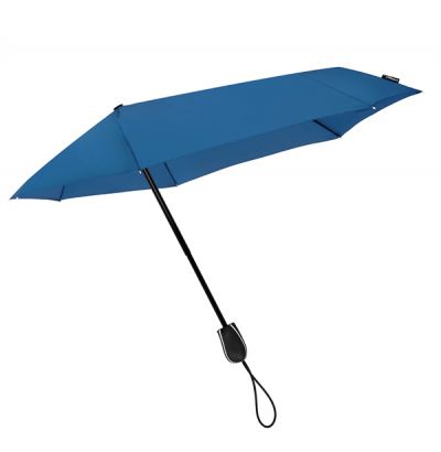 STORMaxi® - Aërodynamische opvouwbare stormparaplu - Handopening - Windproof - Ø 90 cm - Kobalt blauw
