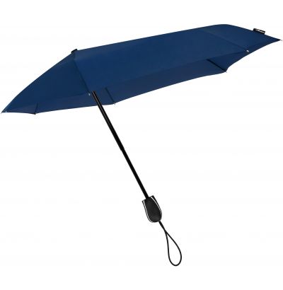 STORMaxi® - Aërodynamische opvouwbare stormparaplu - Handopening - Windproof - Ø 90 cm - Blauw