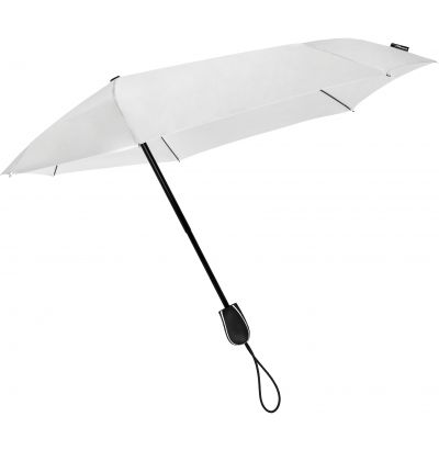 STORMaxi® - Aërodynamische opvouwbare stormparaplu - Handopening - Windproof - Ø 90 cm - Wit