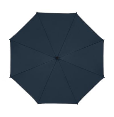 FALCONETTI® - Reflecterende paraplu - Handopening - Windproof - Ø 102 cm - Marine blauw