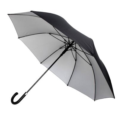 FALCONE® - Grote paraplu - Automaat - Windproof - Ø 120 cm - Zwart / Zilver
