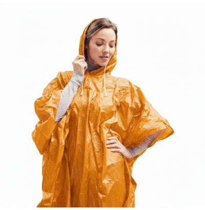 FALCONETTI® - Poncho - Uniseks - Ø 125 cm - Oranje